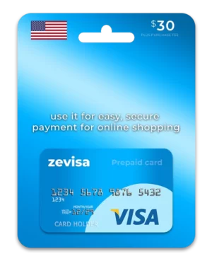 visa prepaid card $30