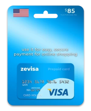 visa prepaid card $85